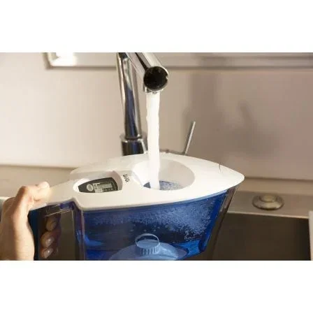JARRA FILTRANTE LAICA PRIME LINE SPRING AZUL J51-AC - CAPACIDAD 3L - INDICADOR MANUAL DESMONTABLE